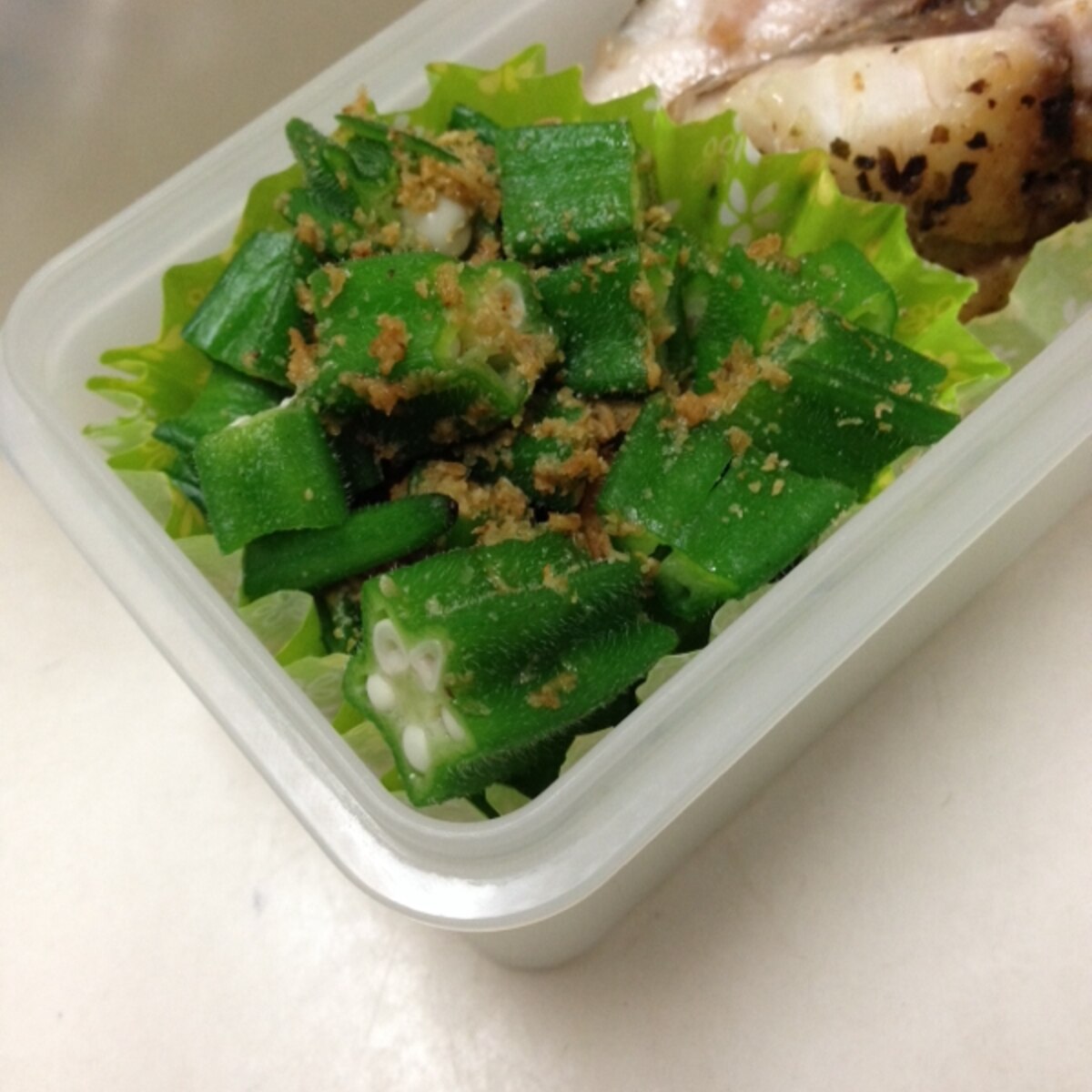 お弁当 オクラの胡麻和え レシピ 作り方 By Tiktiktak 楽天レシピ